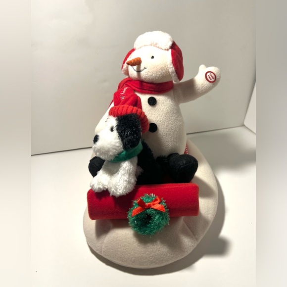 Hallmark Jingle Pals 2007 Snowman Sleigh - Picture 6 of 7